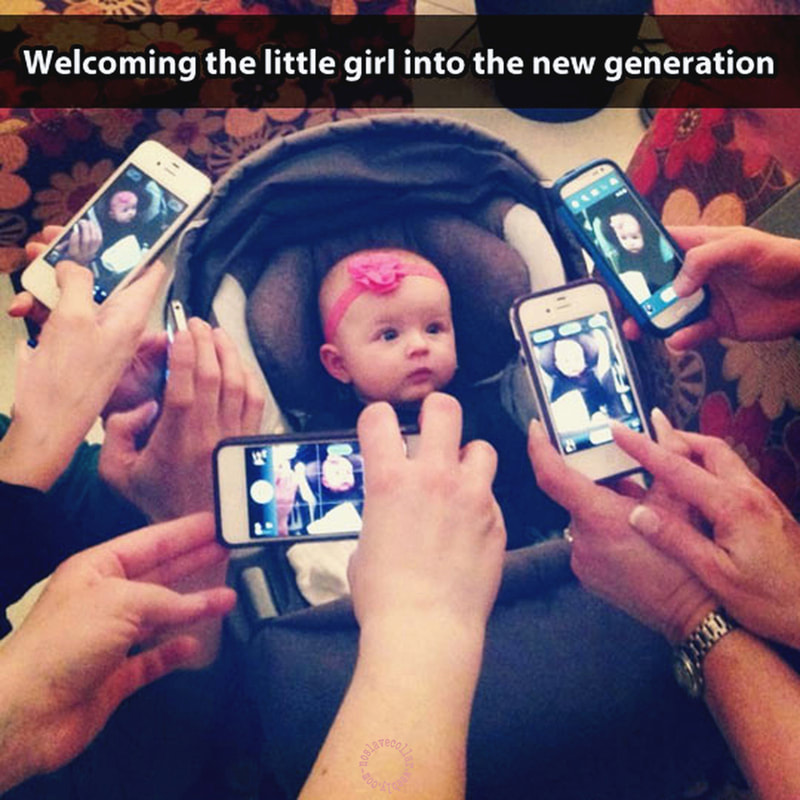 Welcoming the little girl into the new generation