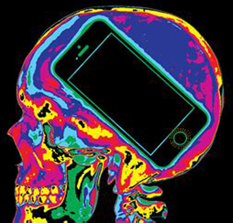 A smartphone in place of the brain