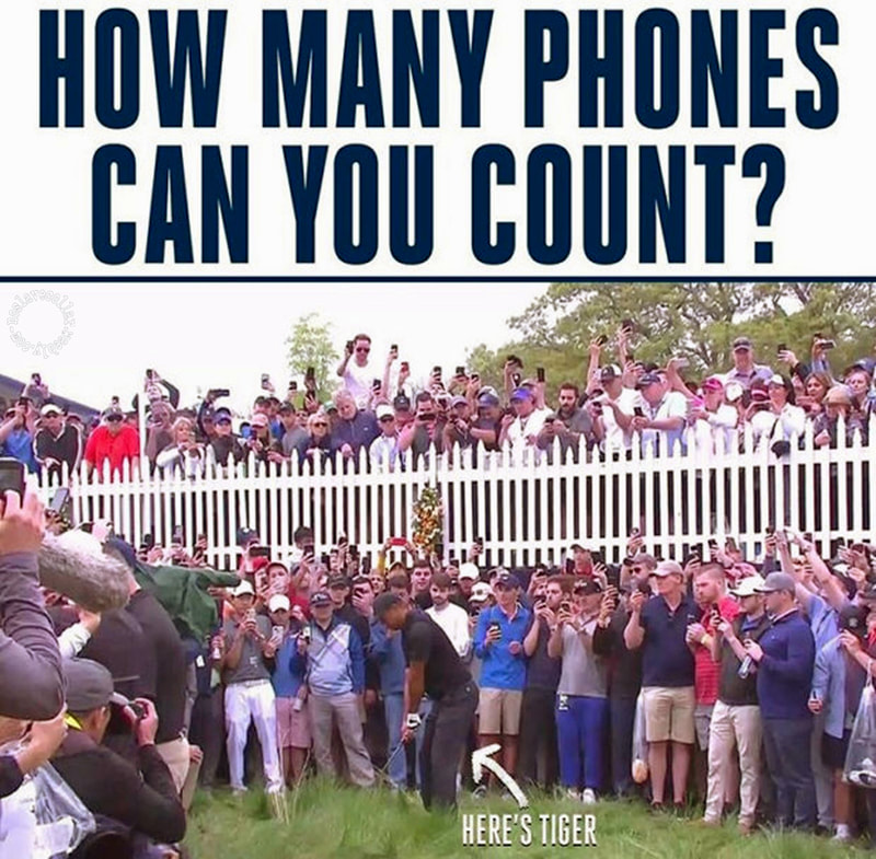How many phones can you count?