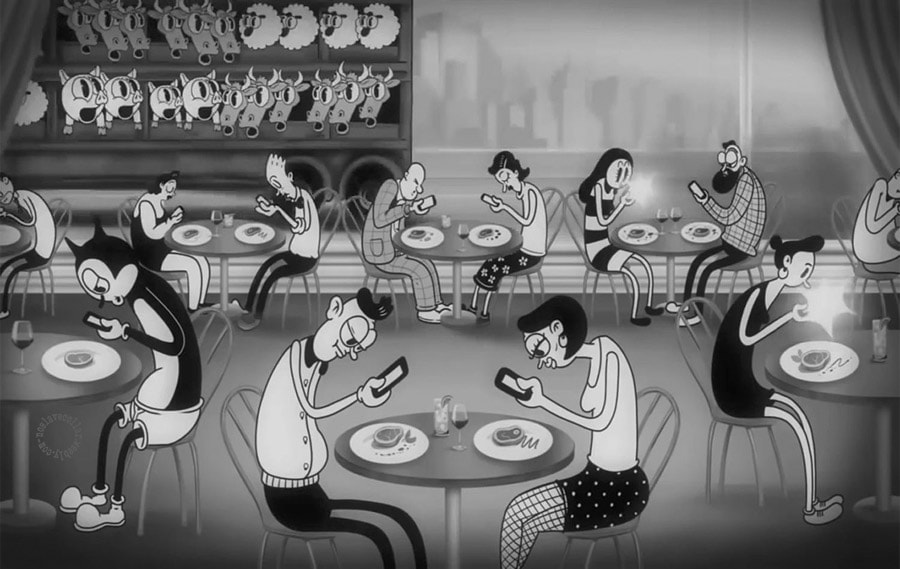 From Steve Cutts' animation