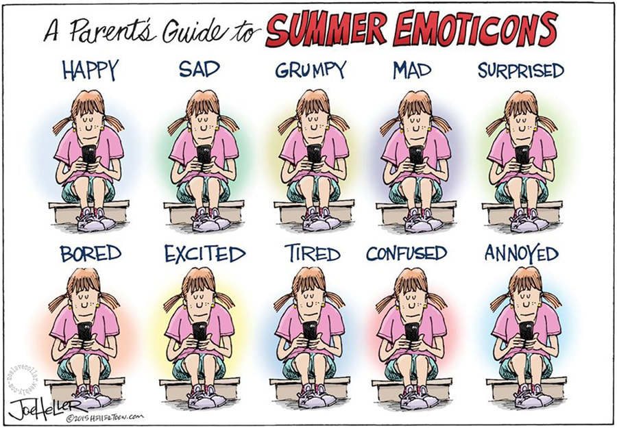 A Parent's Guide to Summer Emoticons