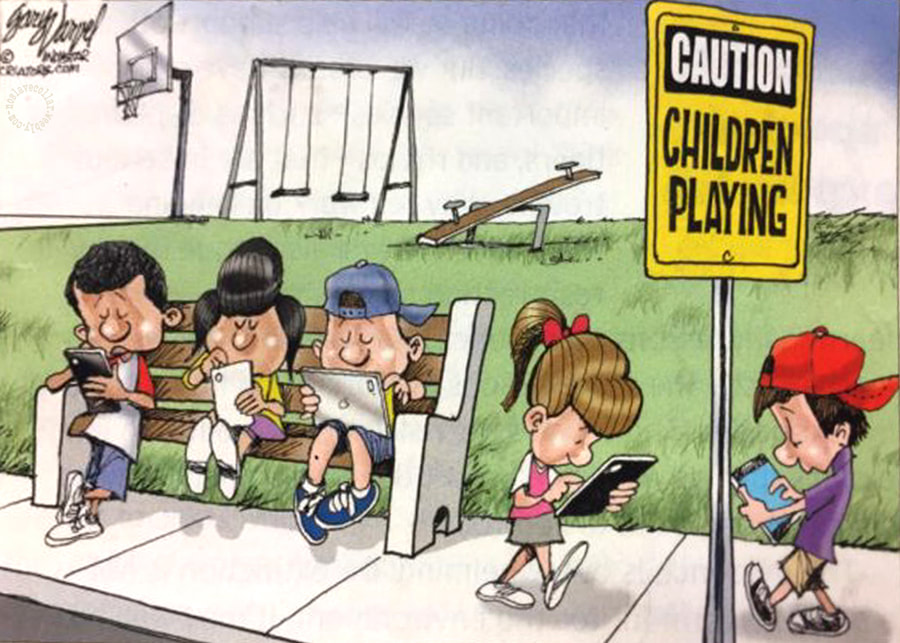 Caution - children playing