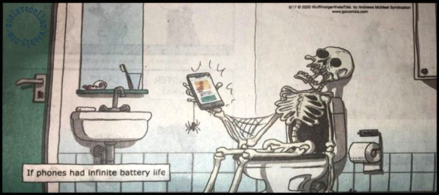 If phones had infinite battery life...