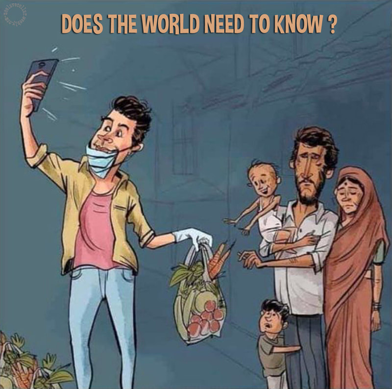 Does the world need to know? - charity with a phone