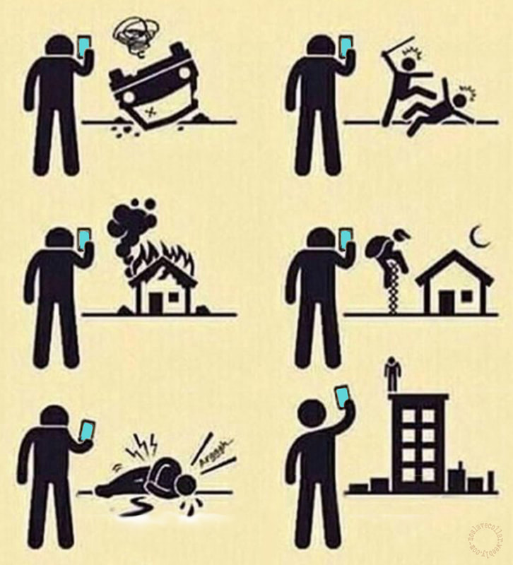 This is how people help nowadays!