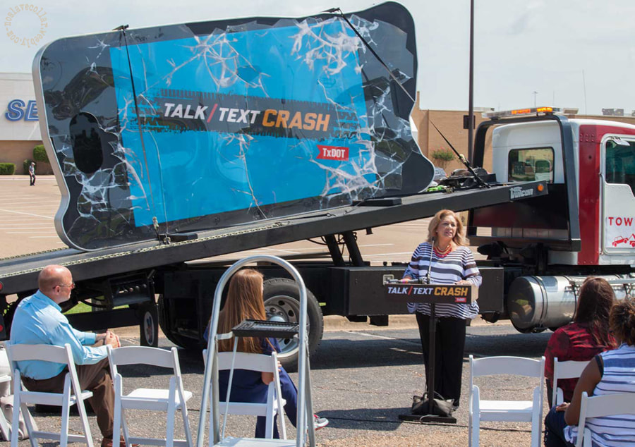 'Talk, Text, Crash' campaign urges drivers to stay fully focused on the road
