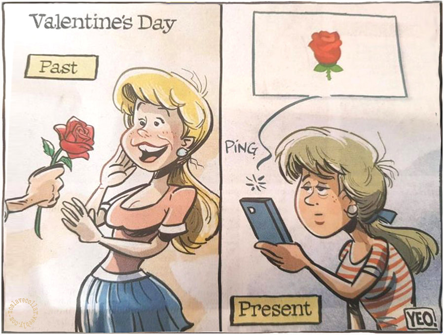 Valentine's Day, past and present