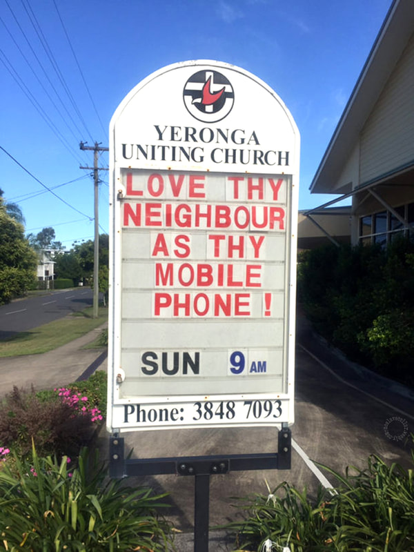 Love thy neighbour as thy mobile phone!