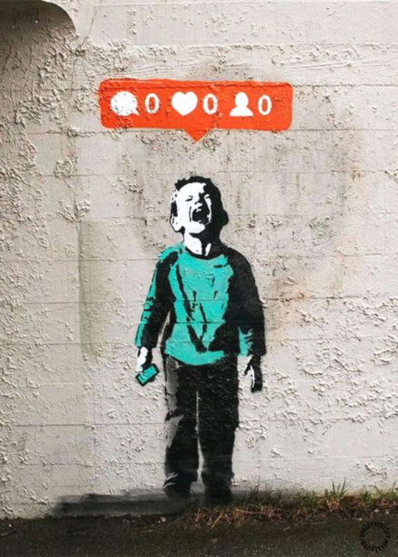 Nobody likes me, Banksy, Street Art, 2019