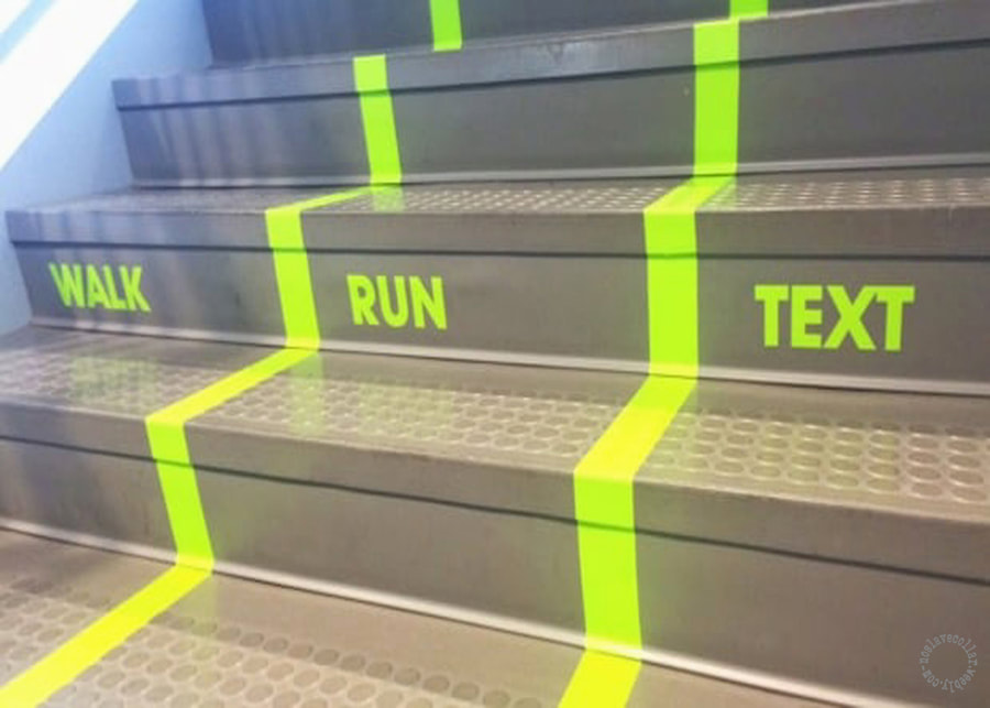 Staircase - Walk, Run, Text