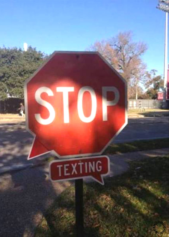 Stop texting