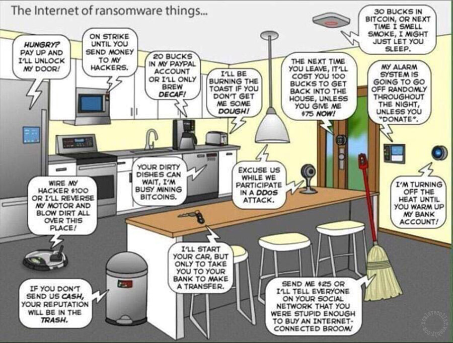 The Internet of ransomware things.