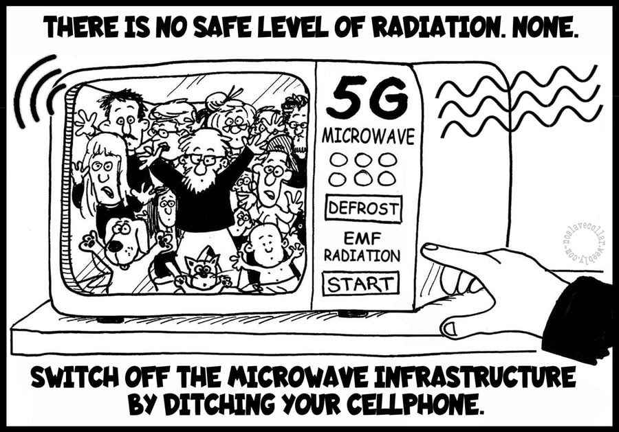 There is no safe level of radiation. None. Switch off the microwave infrastructure by ditching your cellphone.