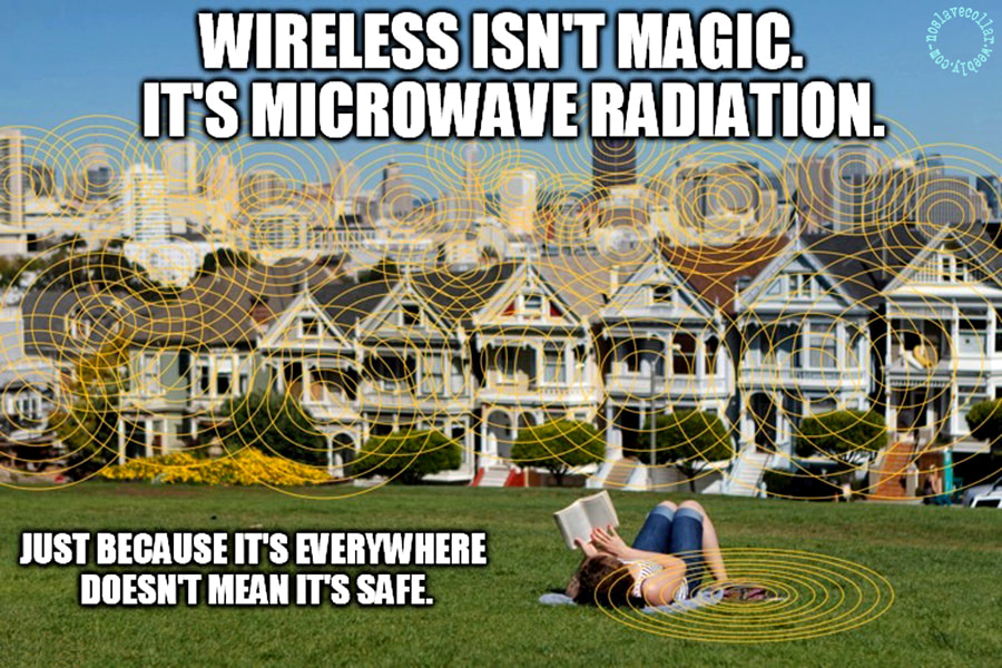 Wireless isn't magic. It's wireless radiation. Just because it's everywhere doesn't mean it's safe.